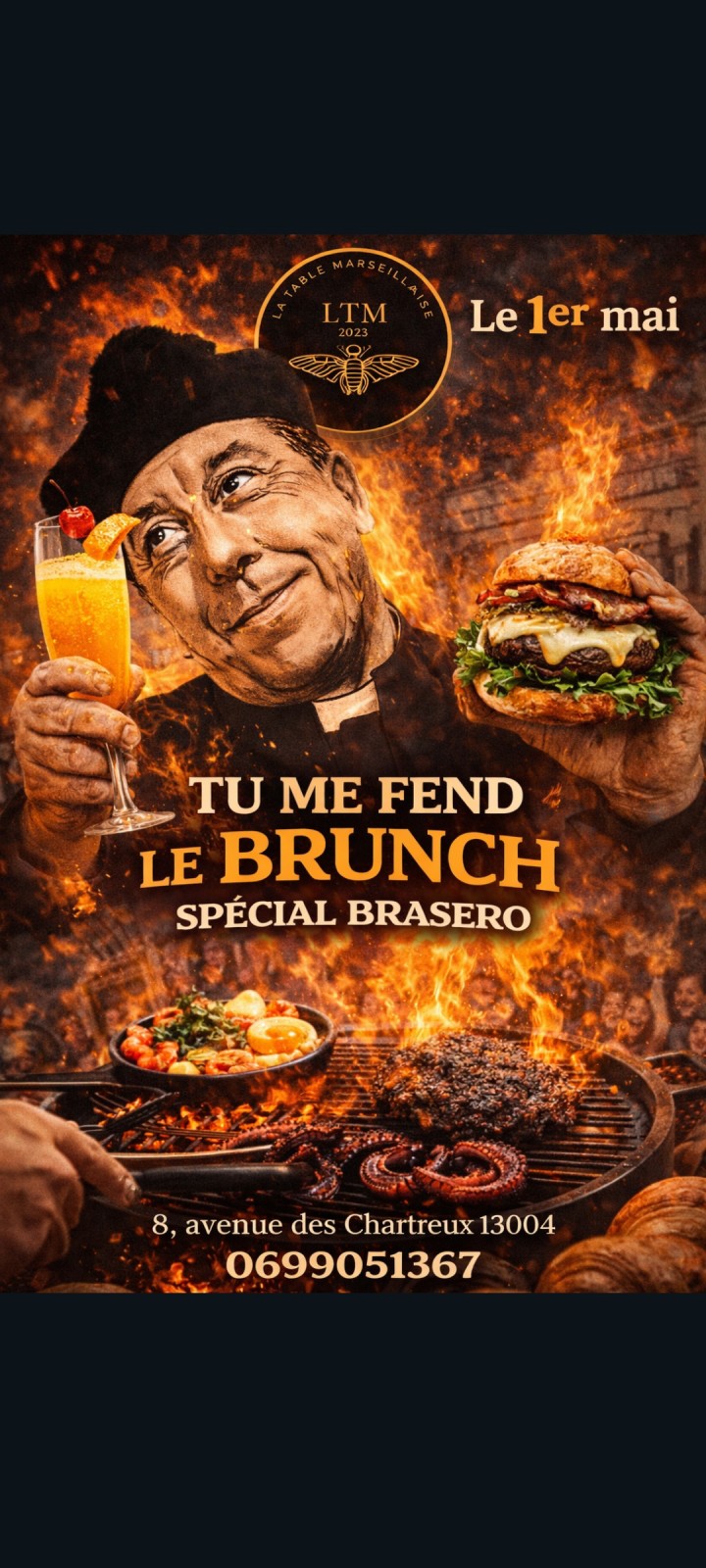 ou bruncher le 1 et mai à Marseille? A la table marseillaise bien sûr !!! 