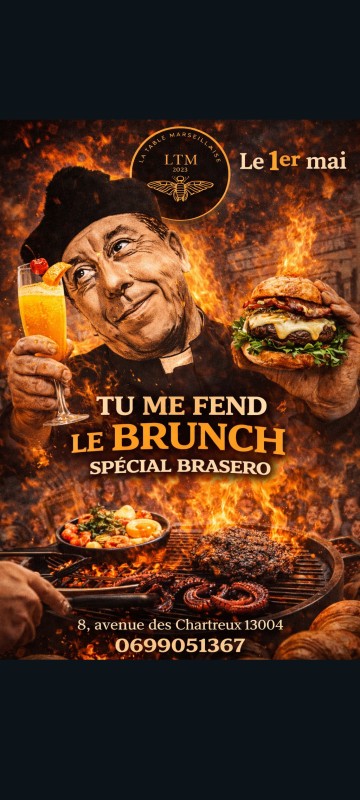 ou bruncher le 1 et mai à Marseille? A la table marseillaise bien sûr !!! 